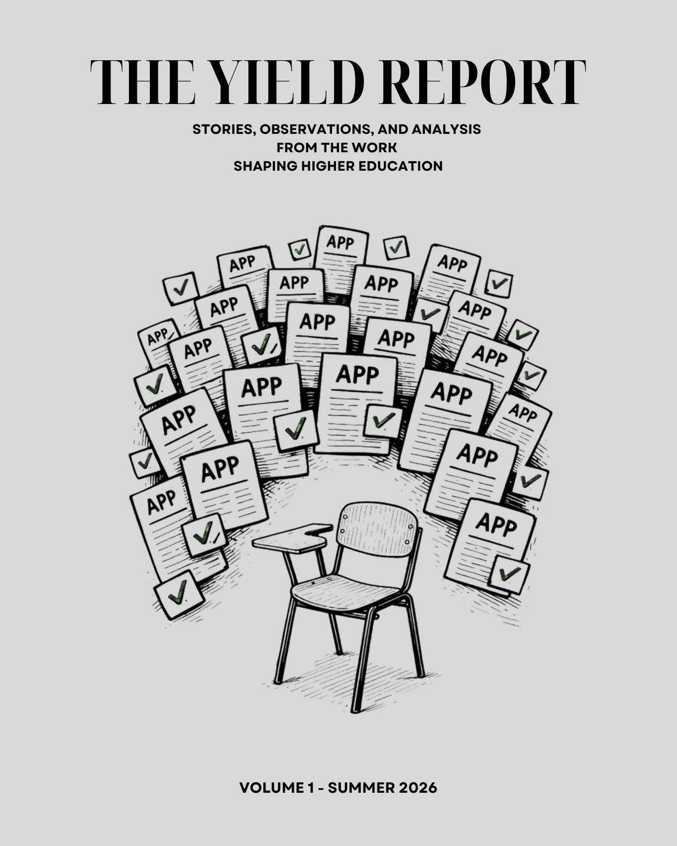 The Yield Report — Volume 1, Summer 2026 cover